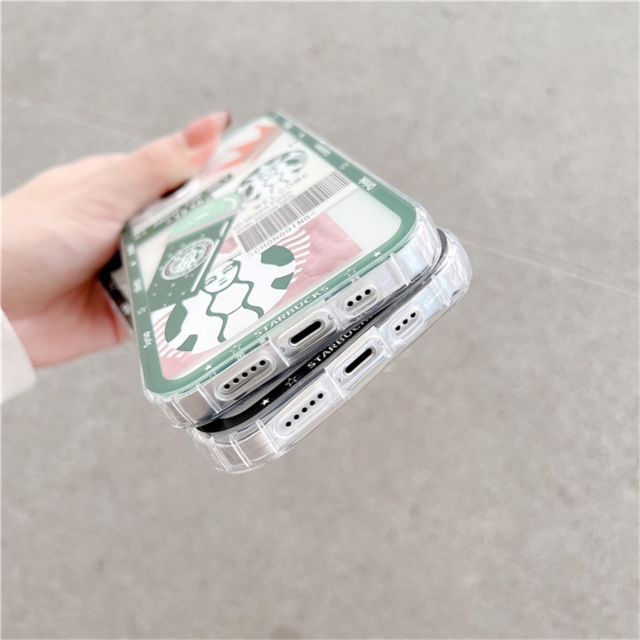 Ốp điện thoại TPU dẻo họa tiết logo Starbucks độc đáo cho IPHONE 13 12 11 PRO MAX XS MAX XR X XS 8 7 PLUS SE 2020