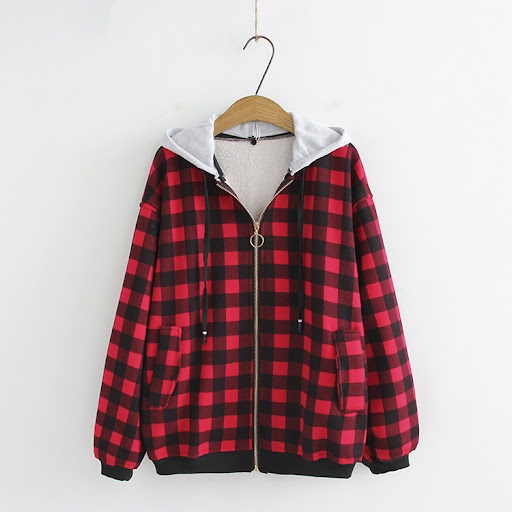 Vải nỉ bông 2 mặt mềm mịn ca rô may quần baggy, may áo khoác, kẻ sọc caro ca rô siêu hot