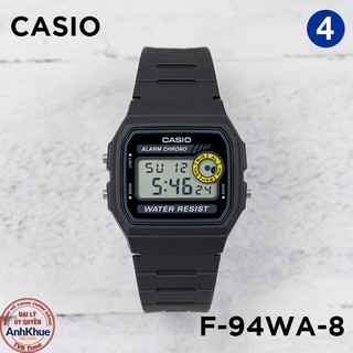 Đồng hồ nam dây nhựa Casio Standard chính hãng Anh Khuê F-91 & F-94 Series