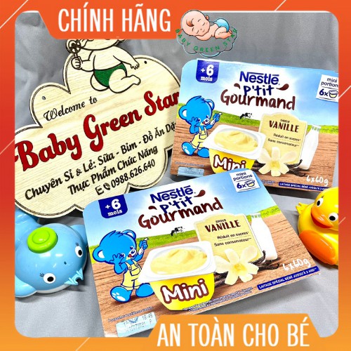 Váng Sữa Nestle Pháp cho bé từ 6 tháng trở lên vị Vani