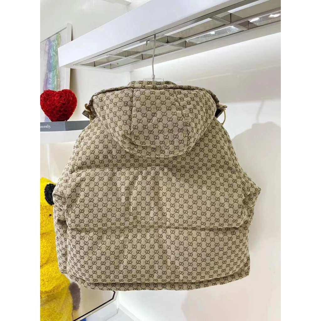 The North Face Gucci đã sẵn sàng tàu! Áo Khoác cotton Giữ Ấm Thời Trang Mùa Đông Mới