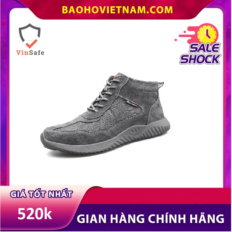 Giày da bảo hộ lao động cao cổ 819 K2