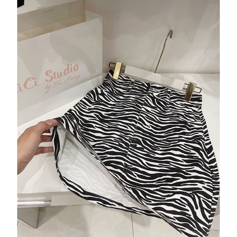 Chân váy ngựa vằn CICISTUDIO