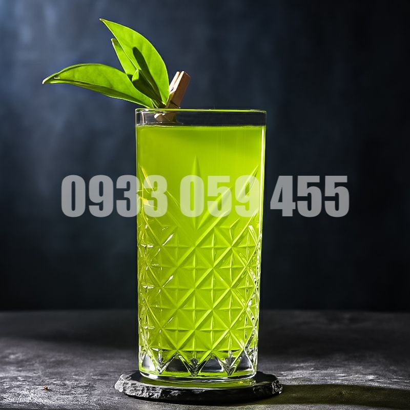 Bộ 6 ly thủy tinh cao cấp uống nước, cốc uống sinh tố