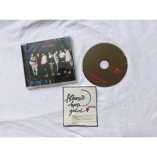 Monsta X mini album Nhật Alligator gồm cd và mini booklet như hình.