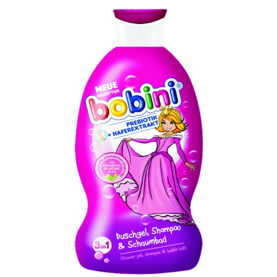Sữa tắm và gội Bobini công chúa nhỏ 330ml