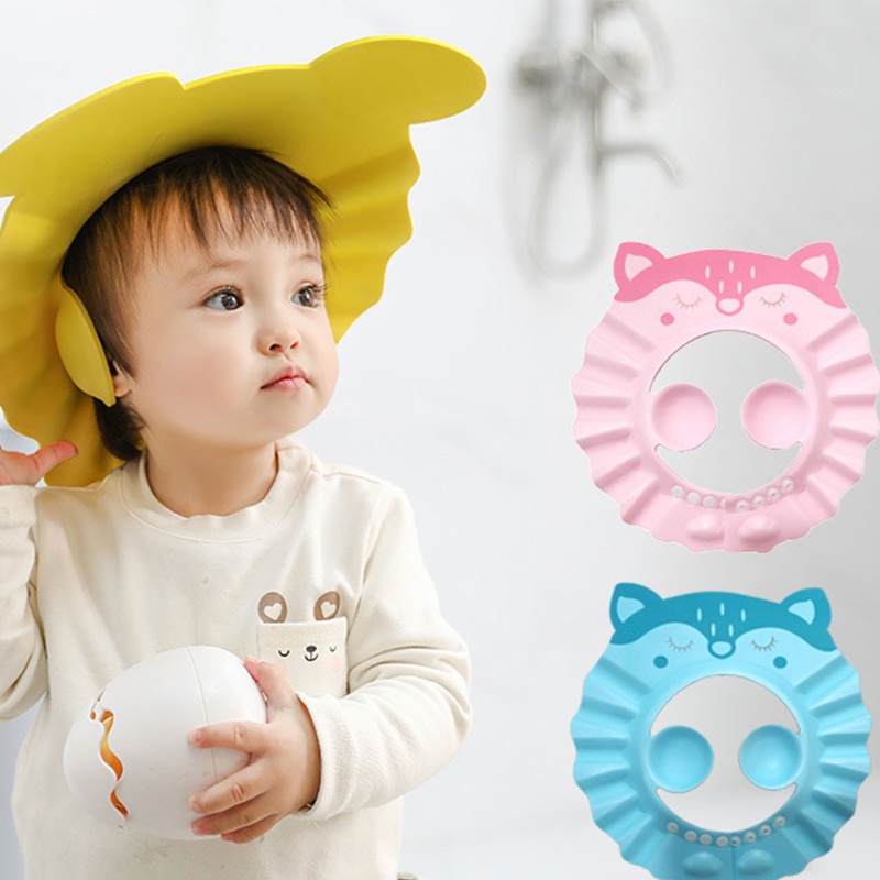 Mũ Tắm Bảo Vệ Tai Chống Thấm Nước Điều Chỉnh Được Dành Cho Bé Sự Bảo