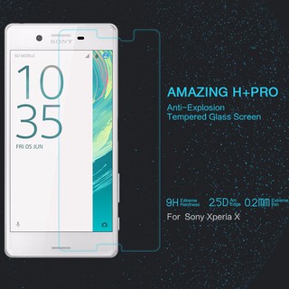 Kính Cường Lực Sony Xperia X Nillkin Amazing H+ Pro Siêu Mỏng Chính Hãng