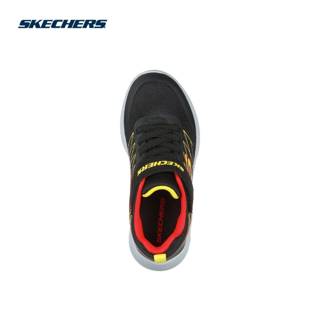 Giày sneaker bé trai Skechers Microspec - 403770L-BKRD