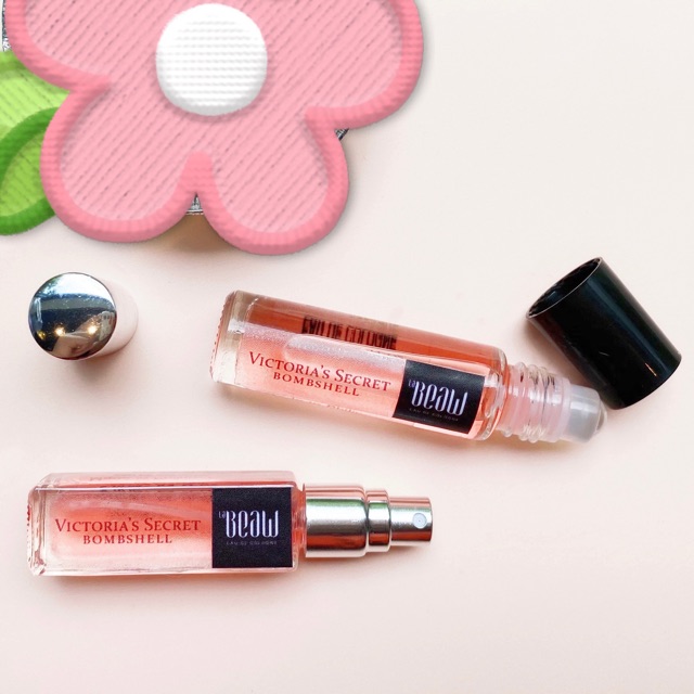 Nước Hoa Nữ Bombshell Victoria’s Secret 🌸 10ml Dạng Lăn Dạng Xịt-Dầu Thơm Bỏ Túi Size Nhỏ Tiện Dụng-Labeaw