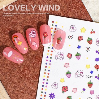 Sticker dán móng tay - phụ kiện nail