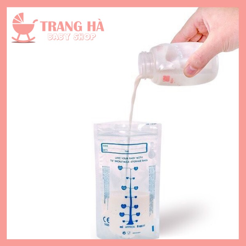 🍒CHÍNH HÃNG🍒 HỘP 30 TÚI ĐỰNG SỮA MẸ (TRỮ SỮA MẸ) UNIMOM COMPACT KHÔNG CÓ BPA 210ML (30 TÚI/HỘP)