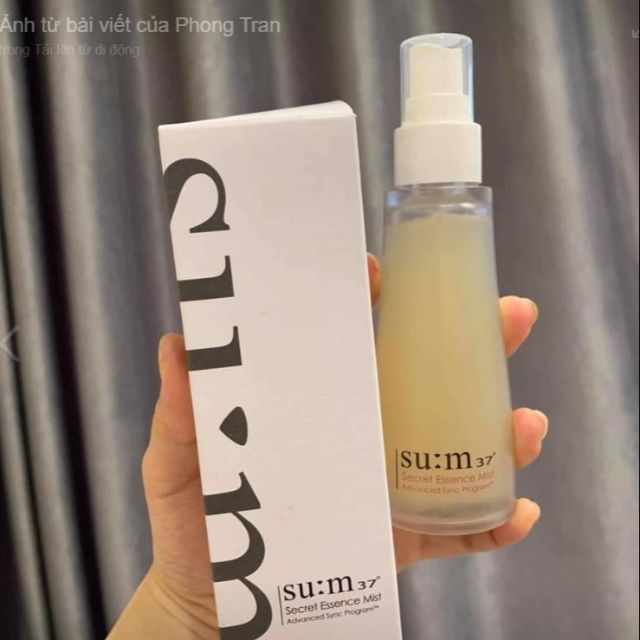 Xịt khoáng serum