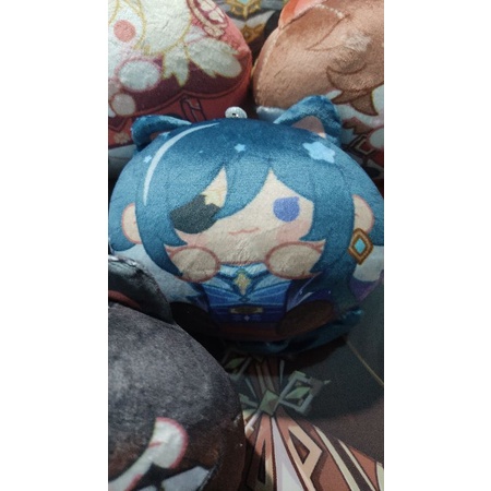 Móc khóa bông tròn tai đuôi bép bép cực lớn HÀNG ARTIST