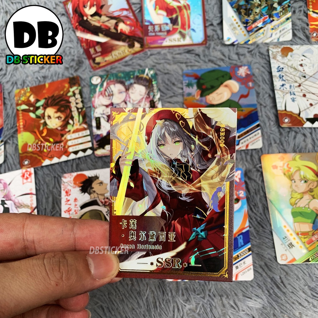 Thẻ nhân phẩm Anime, bộ thẻ bài tổng hợp các bộ manga HOT nhất hiện nay