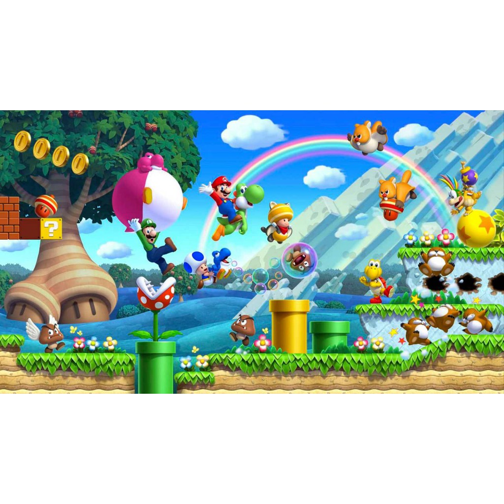 [Mã ELHAMS5 giảm 6% đơn 300K] Game Switch - New Super Mario Bros. U Deluxe