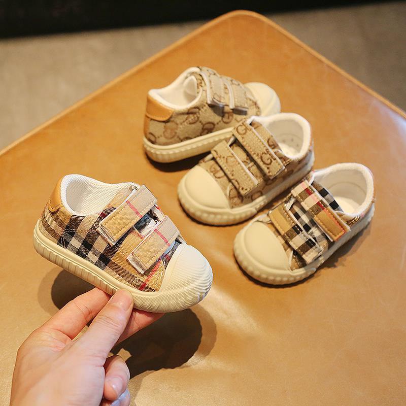 Giày Tập Đi Đế Mềm Chống Trơn Trượt, Quai Dán Tiện Lợi Thoải Mái Cho Bé - Hàng Quảng Châu Cao Cấp (2130)