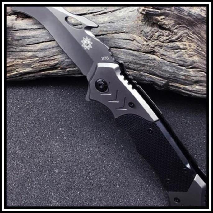 Dao karambit Báng Gỗ Gấp Gọn Du Lịch, Dao Phượt Bỏ Túi Tiện Lợi