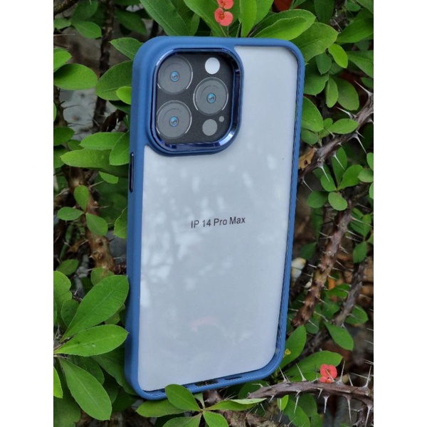 Ốp lưng X&amp;M iphone 14 pro max , 14 pro , 14 max , 14 lưng trong viền màu camera sang chảnh