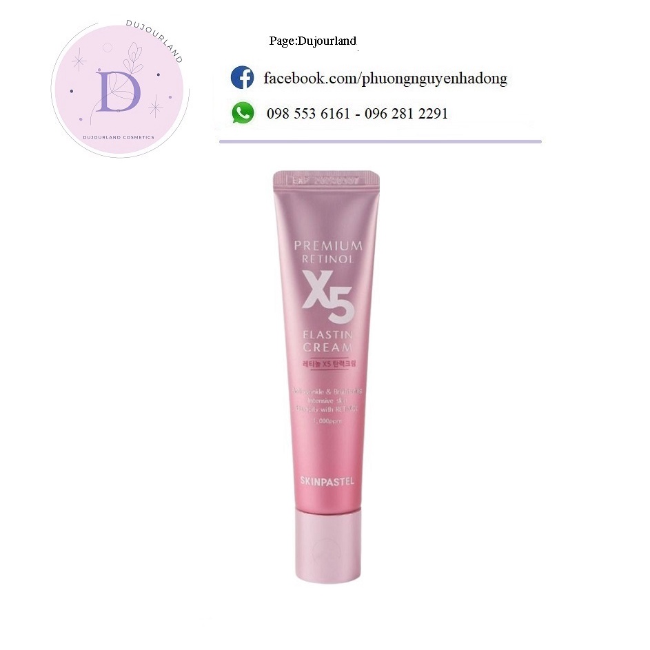 kem trẻ hoá Retinol X5 Elastin 0,1% Cải lão hoàn Đồng