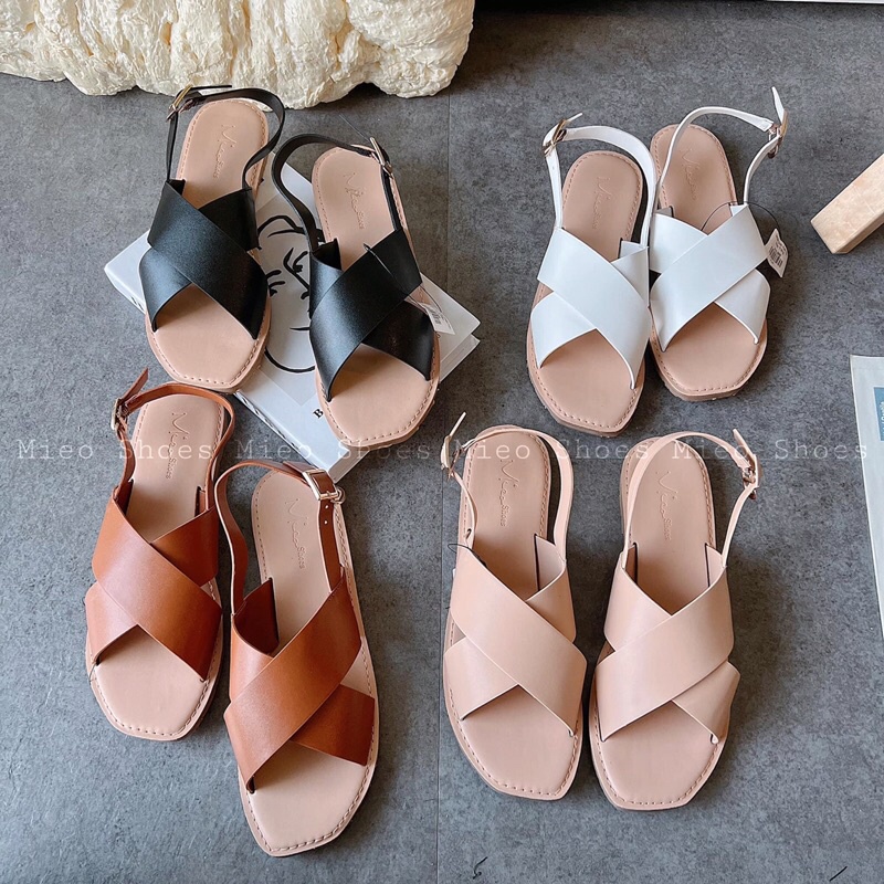SANDAL QUAI CHÉO HẬU ( S163 S164 S165 S166 )