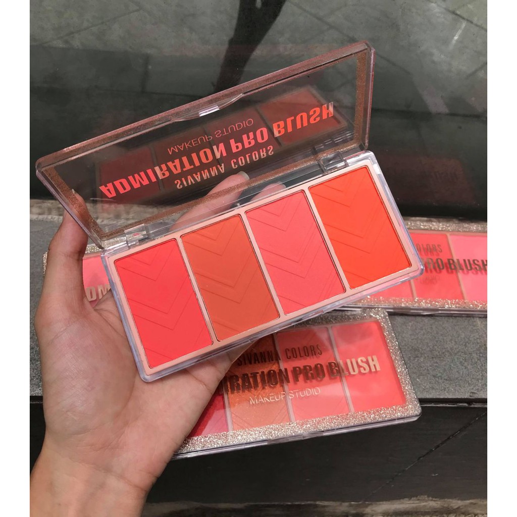 PHẤN MÁ HỒNG SIVANNA ADMIRATION PRO BLUSH ĐẸP LUNG LINH NHẬP KHẨU CHÍNH HÃNG - 4333