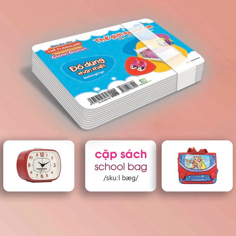Flashcard Glenn Doman - Thế Giới Quanh Em: Đồ Dùng Thân Thiết