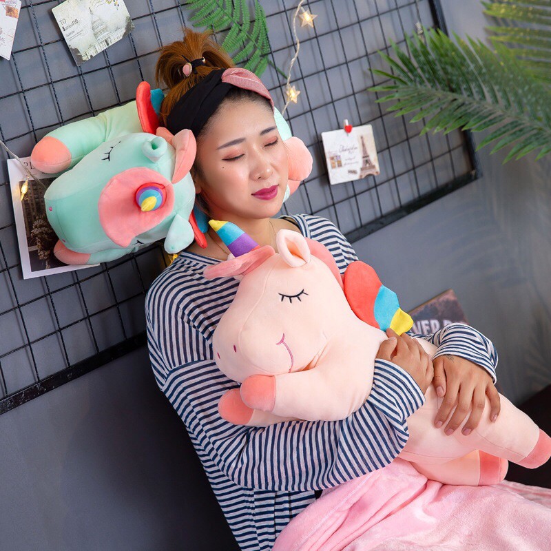 Chăn gối văn phòng mềm mịn, hàng loại đẹp, như hình tự chụp