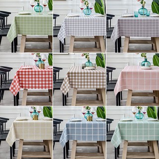 Khăn trải bàn PVC chống thấm nước, phông nền chụp ảnh trang trí - MẪU CARO