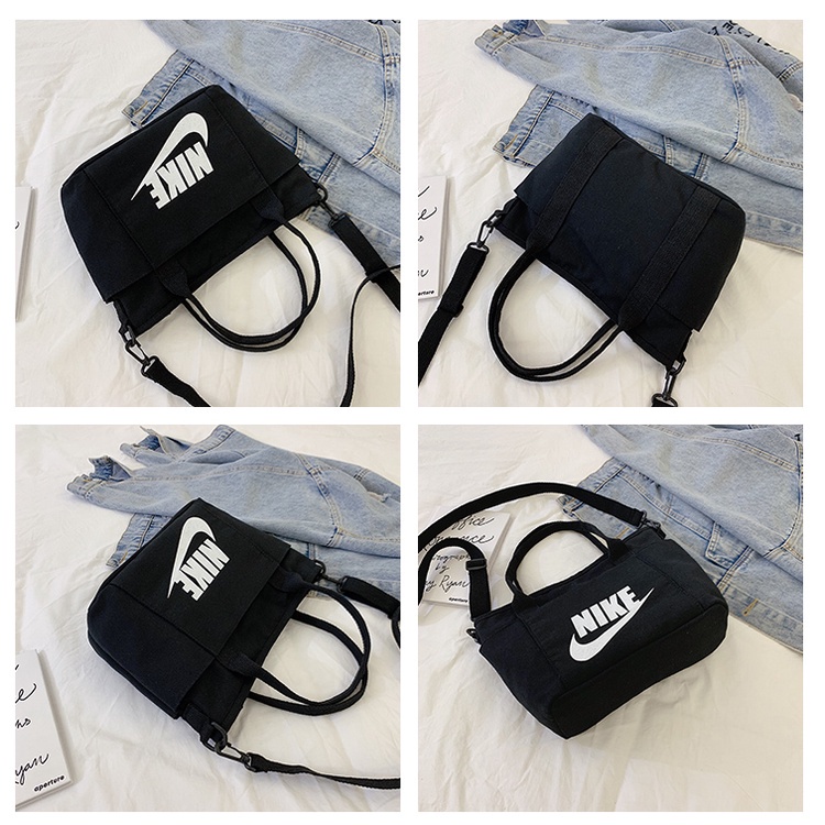 Túi Đeo Chéo Adidas Nike Chất Liệu Canvas Thời Trang Cho Nữ