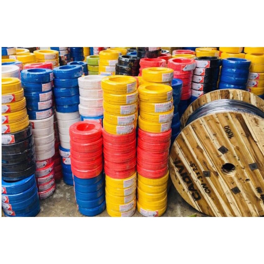 Dây điện đơn, cáp điện 1.5 - 2.5 - 4 Cadivi chính hãng