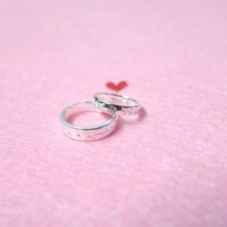 Nhẫn cặp bằng bạc