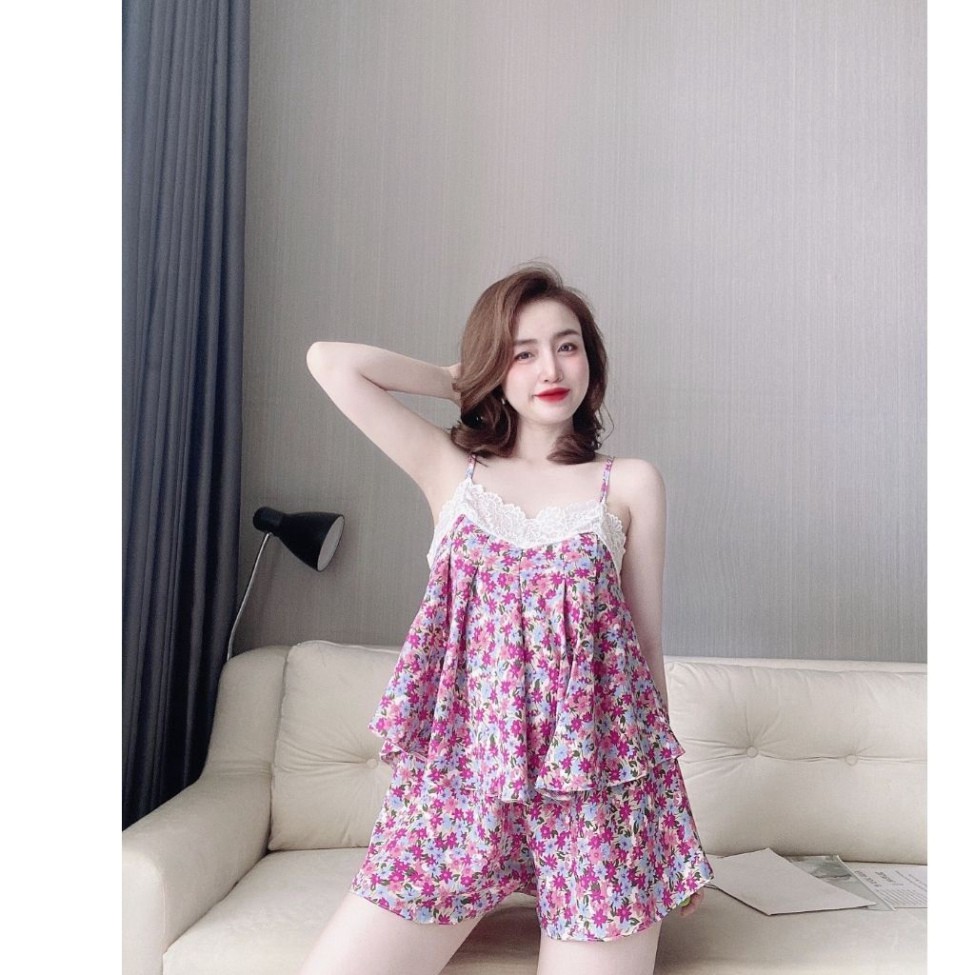 Đồ ngủ nữ❣️FREE SHIP❣️Đồ ngủ sexy lụa MANGO cao cấp mềm mại xinh xắn | BigBuy360 - bigbuy360.vn