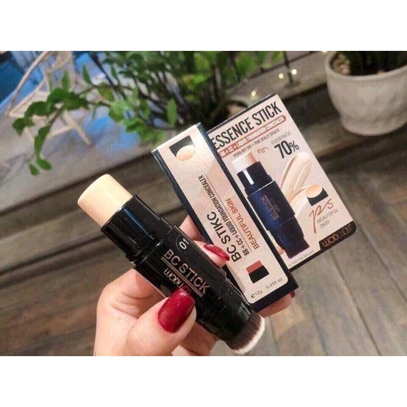 Kem nền dạng thỏi WodWod 2 trong 1 BB Stick Liquid Foundation Concealer