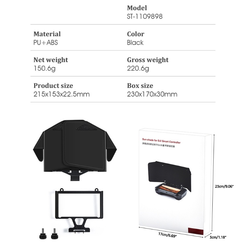 Giá Đỡ Điều Khiển Từ Xa Chống Nắng Cho Mavic Air 2 / DJI-Air 2S / DJI-Mini 2