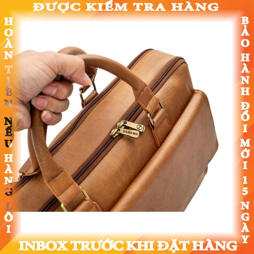 Túi xách công sở HANAMA DALA 1S, chống nước cao cấp, da không bong tróc - Bảo hành 18 tháng thaoao