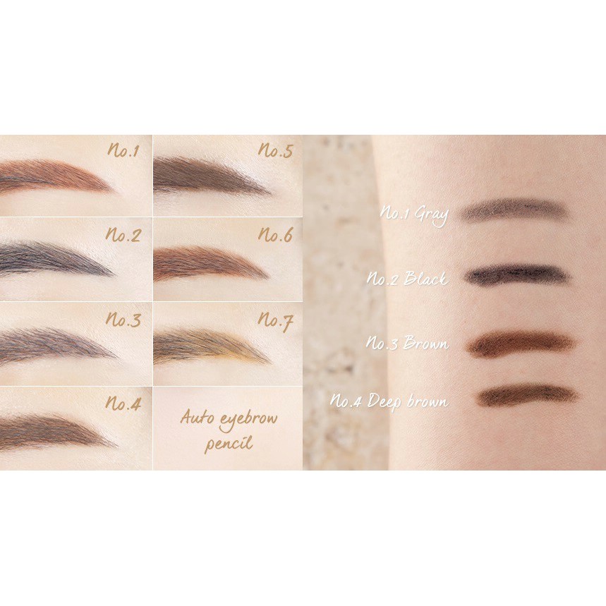 Chì kẻ mày 2 đầu Eco EyeBrown Pencil INNISFREE