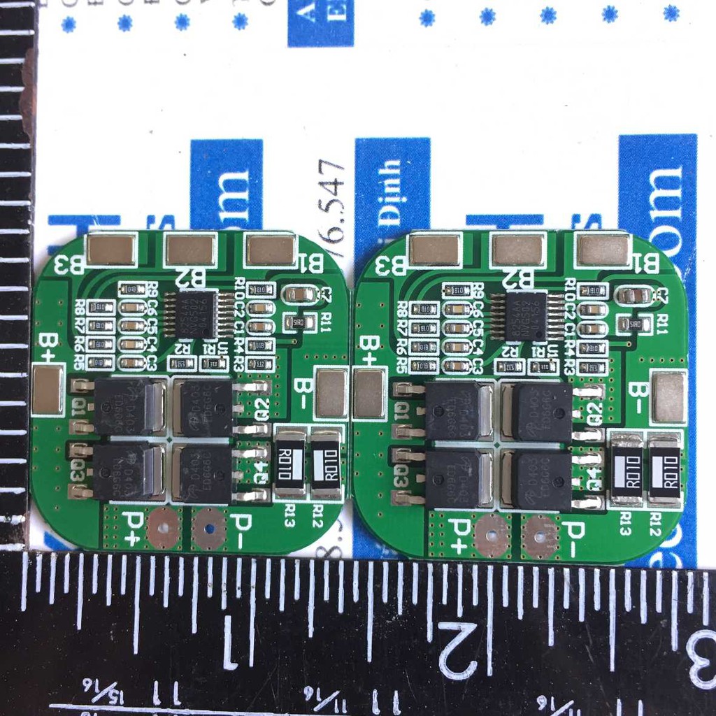 module SẠC bảo vệ quá tải pin 18650 4 viên 14.8V-16.8V 20A kde3127