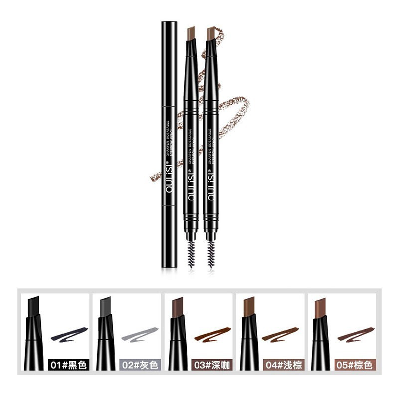 Chì Kẻ Mày Màu Đen/Nâu Tự Nhiên Lâu Trôi Kháng Nước