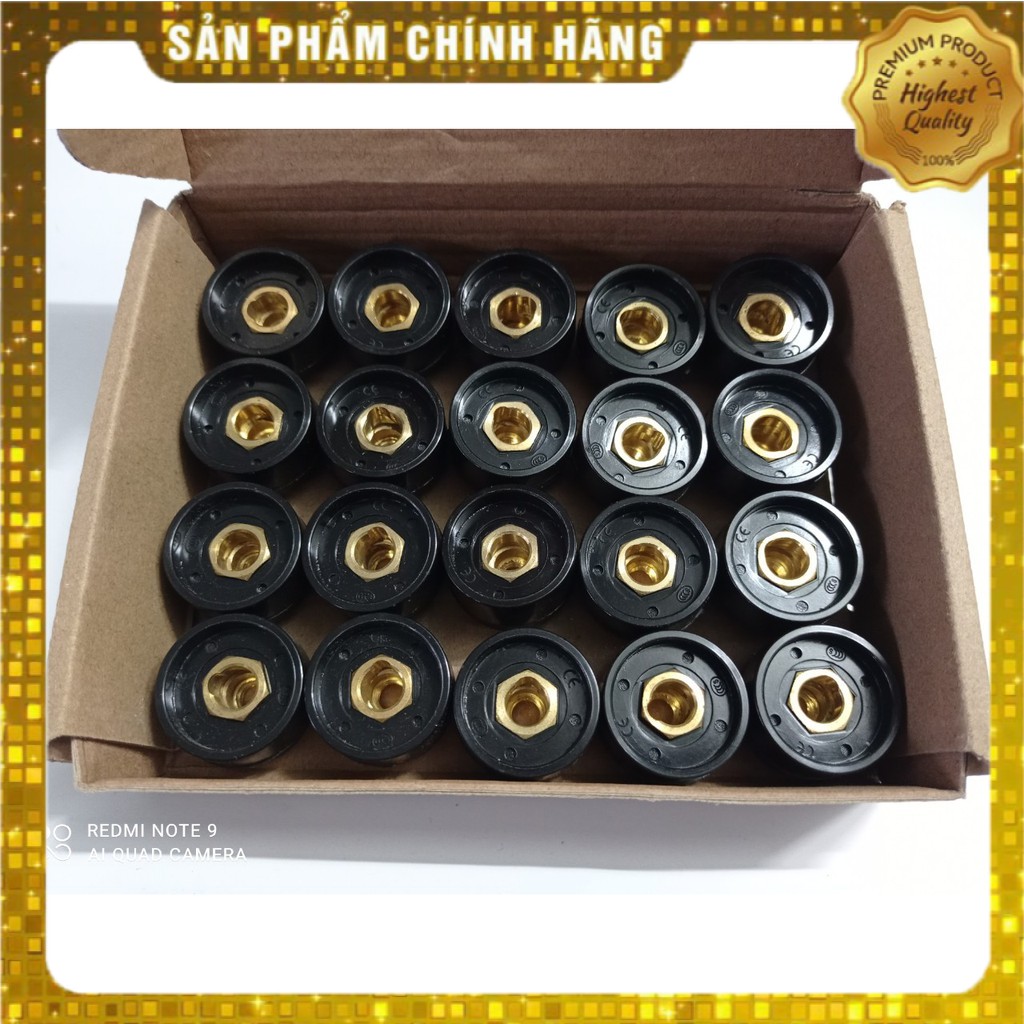 Giắc nối nhanh máy hàn điện tử giắc cái 10-25  đại lý HDT