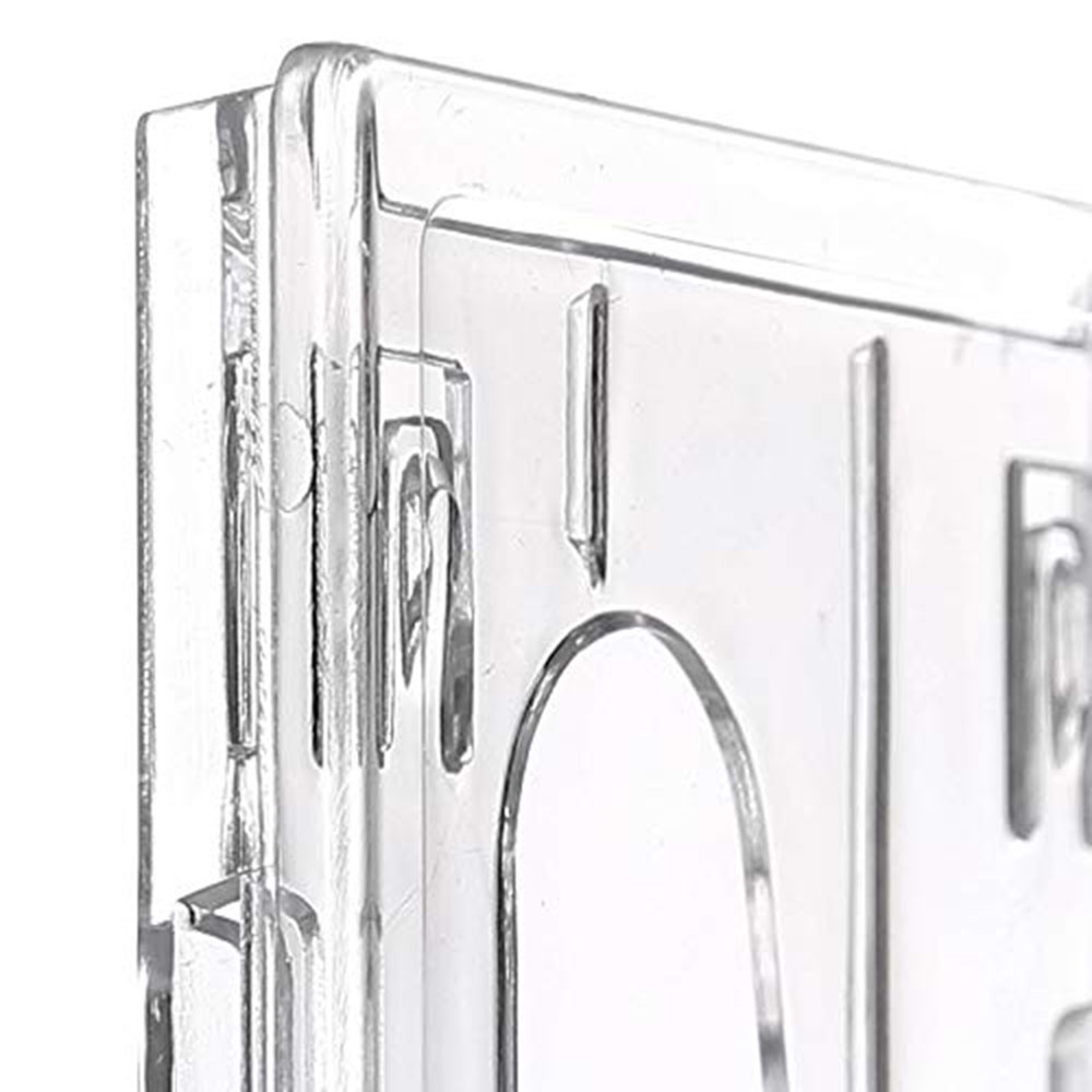 Set 2 Bao Nhựa Trong Suốt Đựng Thẻ ID 2-3 Ngăn Tiện Lợi