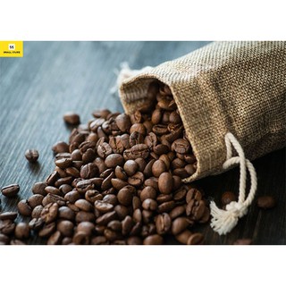 Túi thơm treo xe ô tô cà phê dạng hạt nguyên chất 100 gram, Túi thơm treo phòng, Túi thơm cà phê arabica