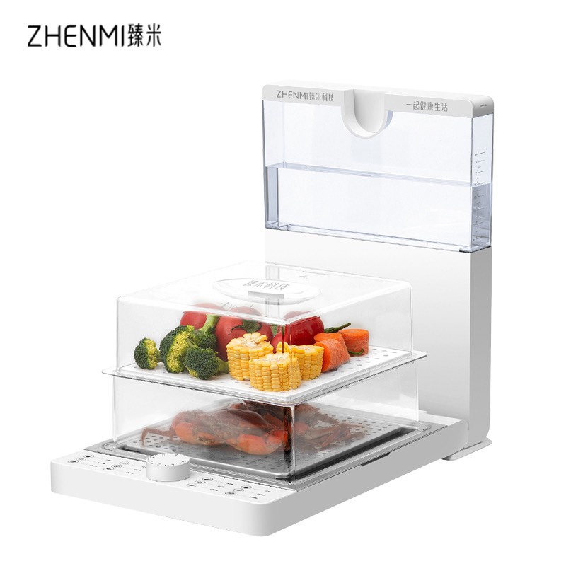 [Mã Hoàn Xu 50k] Nồi Hấp Điện Đa Năng Xiaomi ZHENMI Z1✅ Dung Tích 10L, Công Nghệ Làm Nóng Nhanh