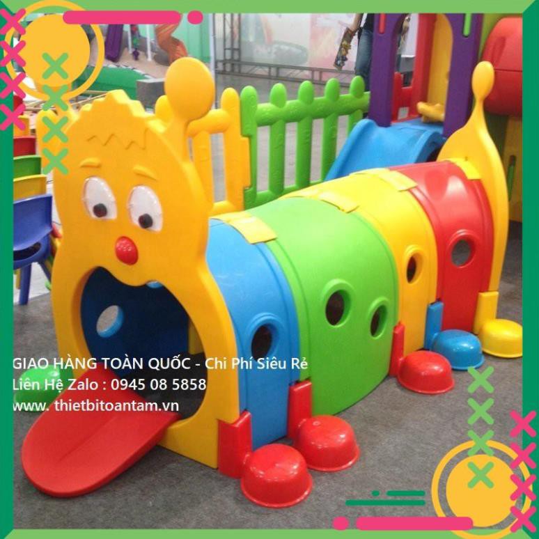 CHẤT LƯỢNG CAO - Hầm Chui Con sâu nhiều màu là trò chơi bổ ích cho bé từ 2 tuổi trở lên.