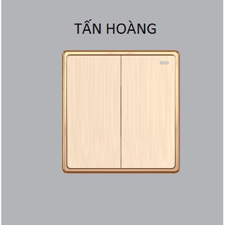 Mặt 2 Công Tắc 1 Chiều S702 MPE