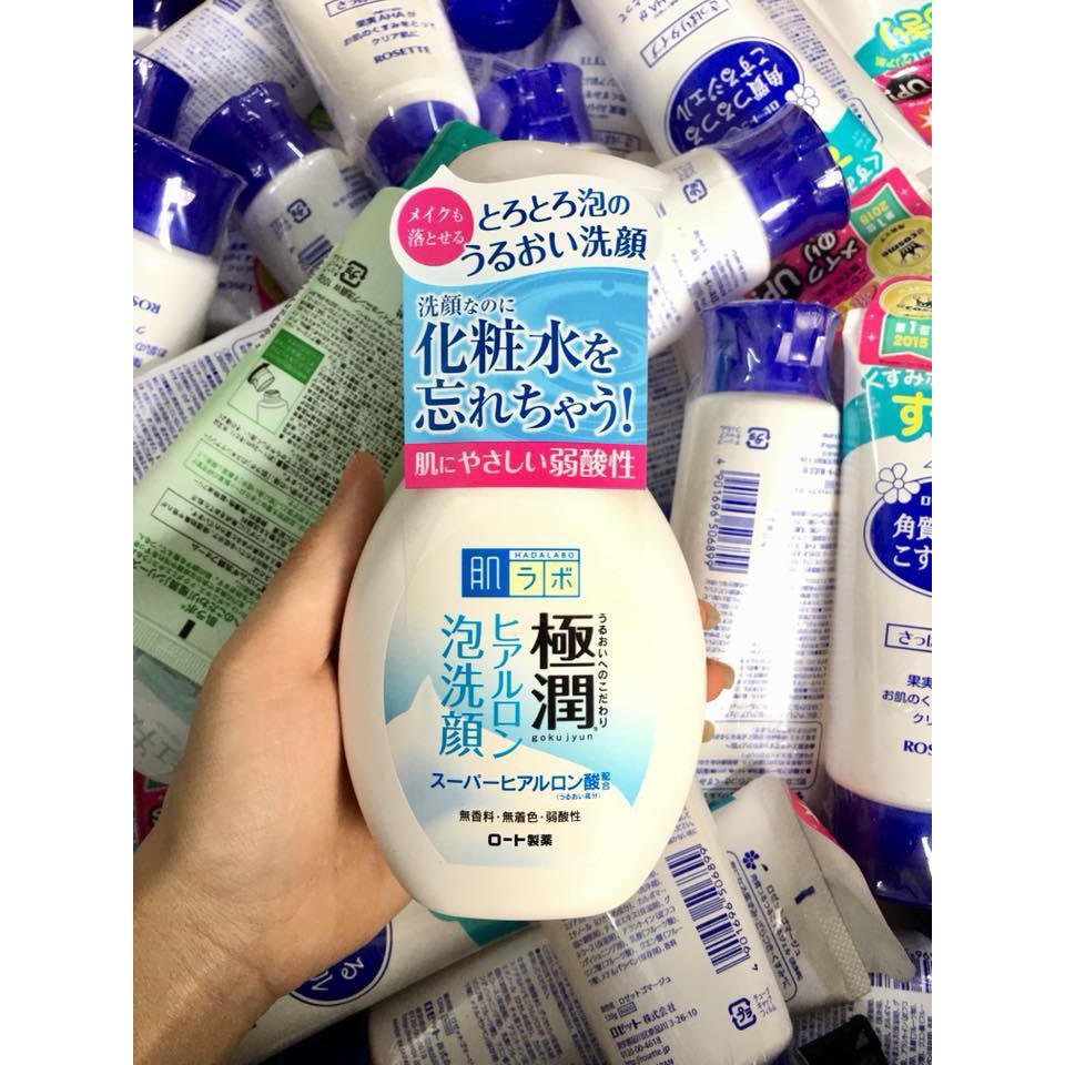 Sữa Rửa Mặt Hada Labo Tạo Bọt Nhật Bản 160ml