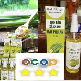 Tinh dầu sả chanh nguyên chất Đại Phú An
