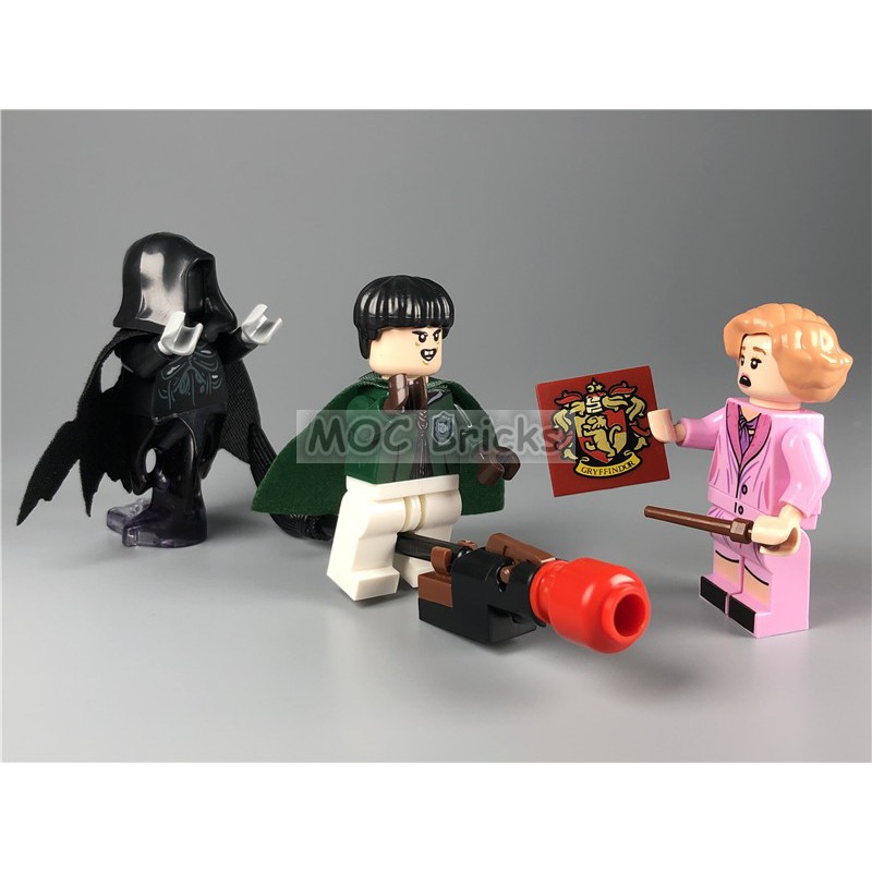 Đồ chơi lắp ráp Non lego xếp mô hình harry minifigures trưng bày movie potter trọn bộ 16 nhân vật như hình Lele 39171.