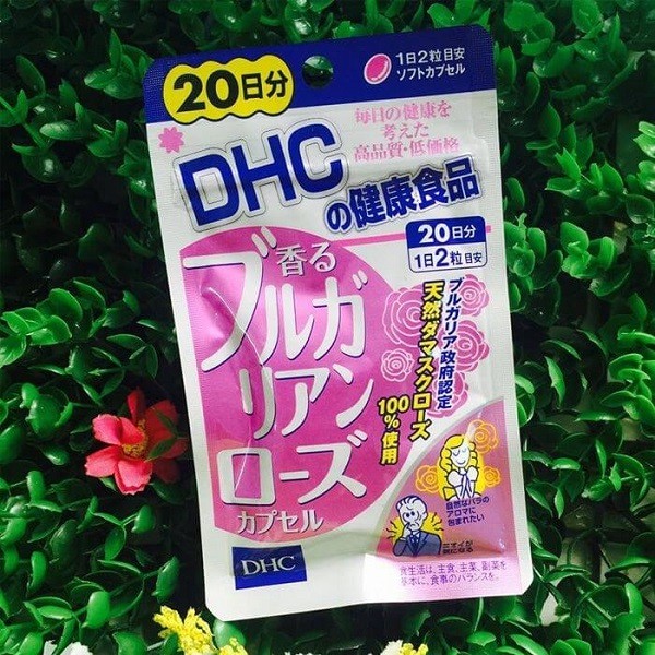 Viên Uống DHC Hương Hoa Hồng Bulgarian Rose Capsule 20 Ngày
