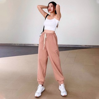 Quần White Motley Jogger